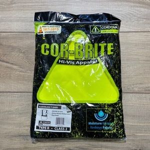Cordova Cor-Brite High Visibility Shirt Type R Class 2 Size 3XL‎ V421 Yellow